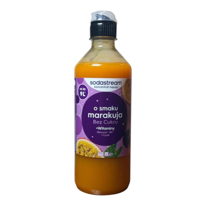 NEW!!!Сироп sodasteam marakuja classics bez cukru 440ml