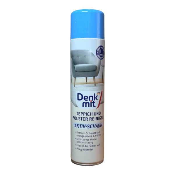 Denkmit Aktiv-Schaum — піна для чищення килимів і меблів, 600 мл.
