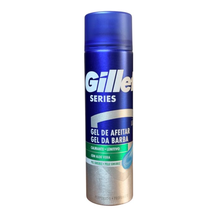 Гель для гоління Gillette Series Sensitive ALOE VERA Для чутливої шкіри 200 мл
